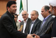 گزارش تصویری از مراسم تقدیر از کارمند نمونه در دانشگاه صنعتی شاهرود